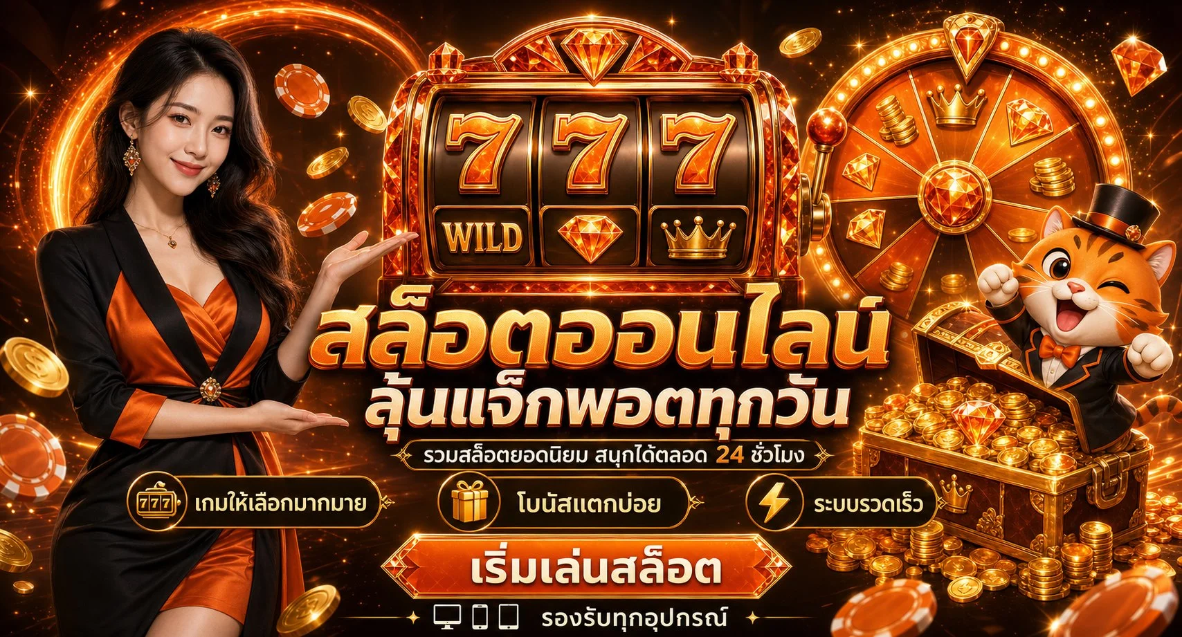 โปรโมชั่น 168ALL-IN สมัครสมาชิกรับโบนัสสล็อตออนไลน์